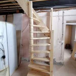 Лестница деревянная, Миасское