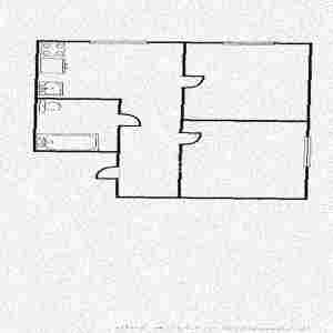 Квартира, 2 комнаты, 56. 8 м², Москва